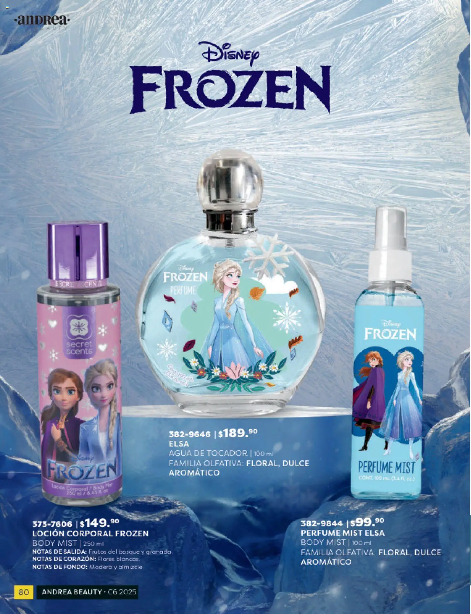 Nuevas ofertas de Andrea válidas en toda la República Mexicana desde el 31.10.2025. ¡Encuentra las mejores ofertas en Andrea catálogo Beauty! | Página: 80 | Productos: Agua, Loción, Body, Perfume