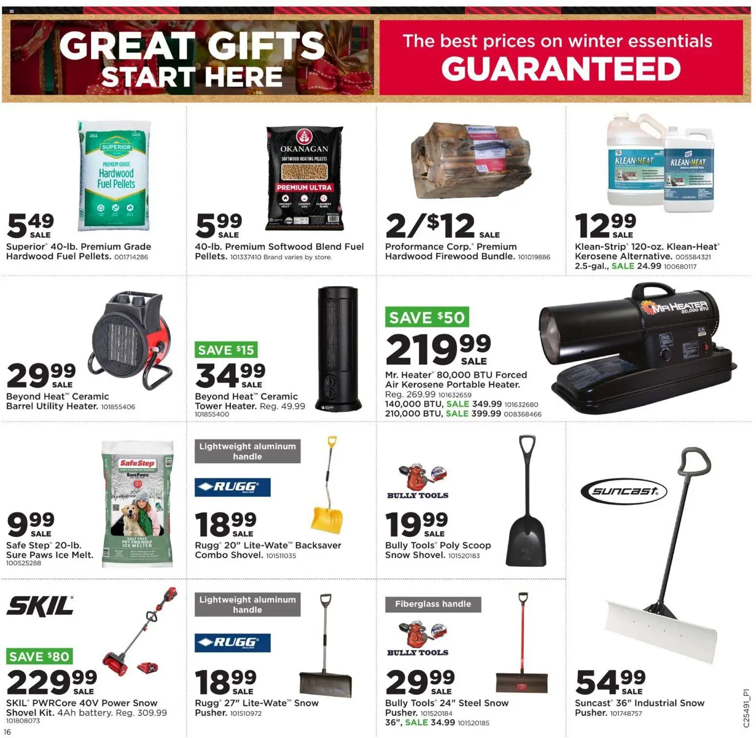 Mills Fleet Farm Weekly Ad - valid from 04.12.2025 | Page: 20 | Products: Shovel, Safe