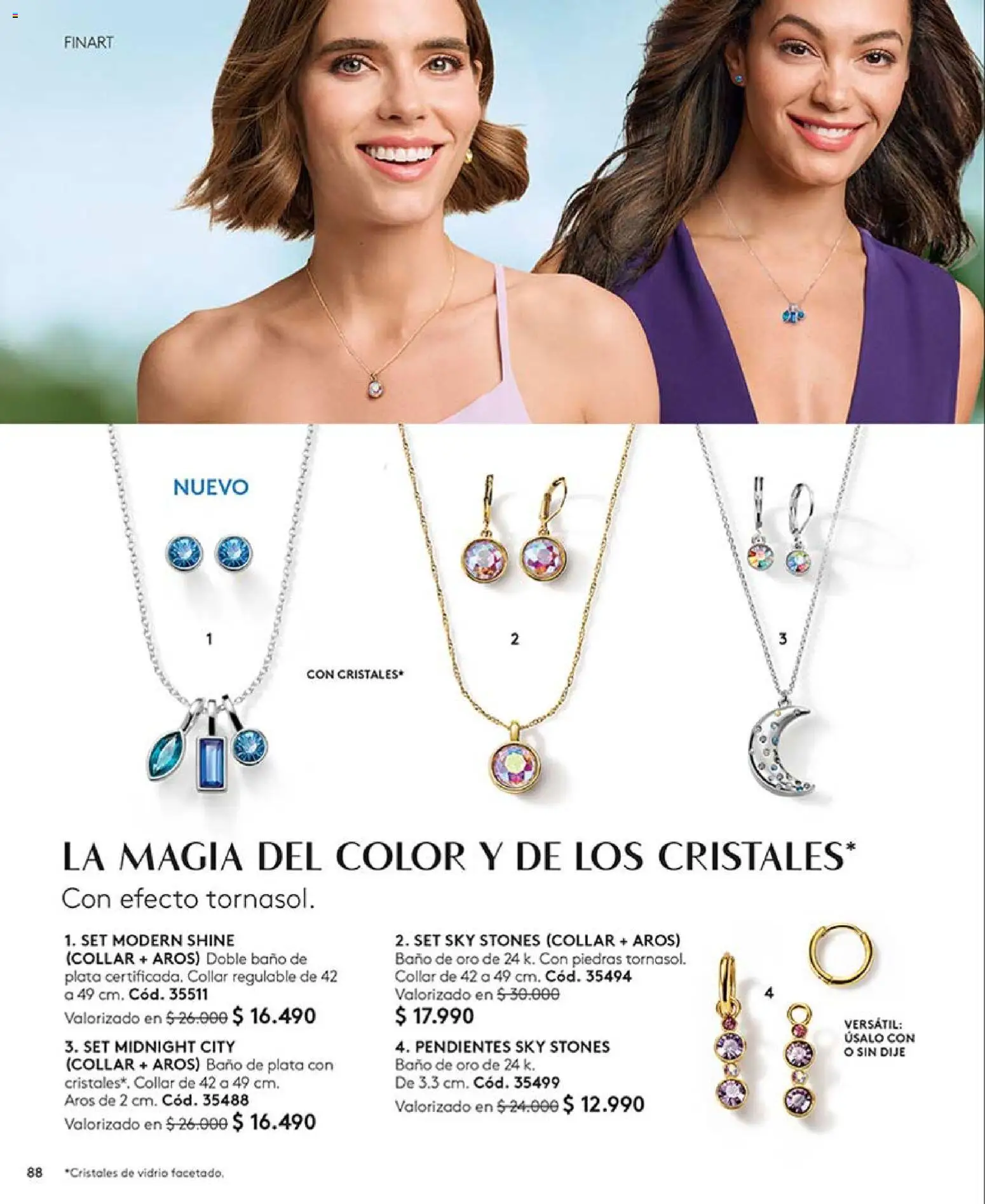 Catálogo Ésika Campaña 5 │ válido desde el 01.03.2026 | Página: 88 | Productos: Baño, Collar, Aros, Dije