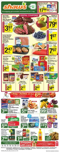 Preview of Shaw's weekly ads valid from 15.08.2025