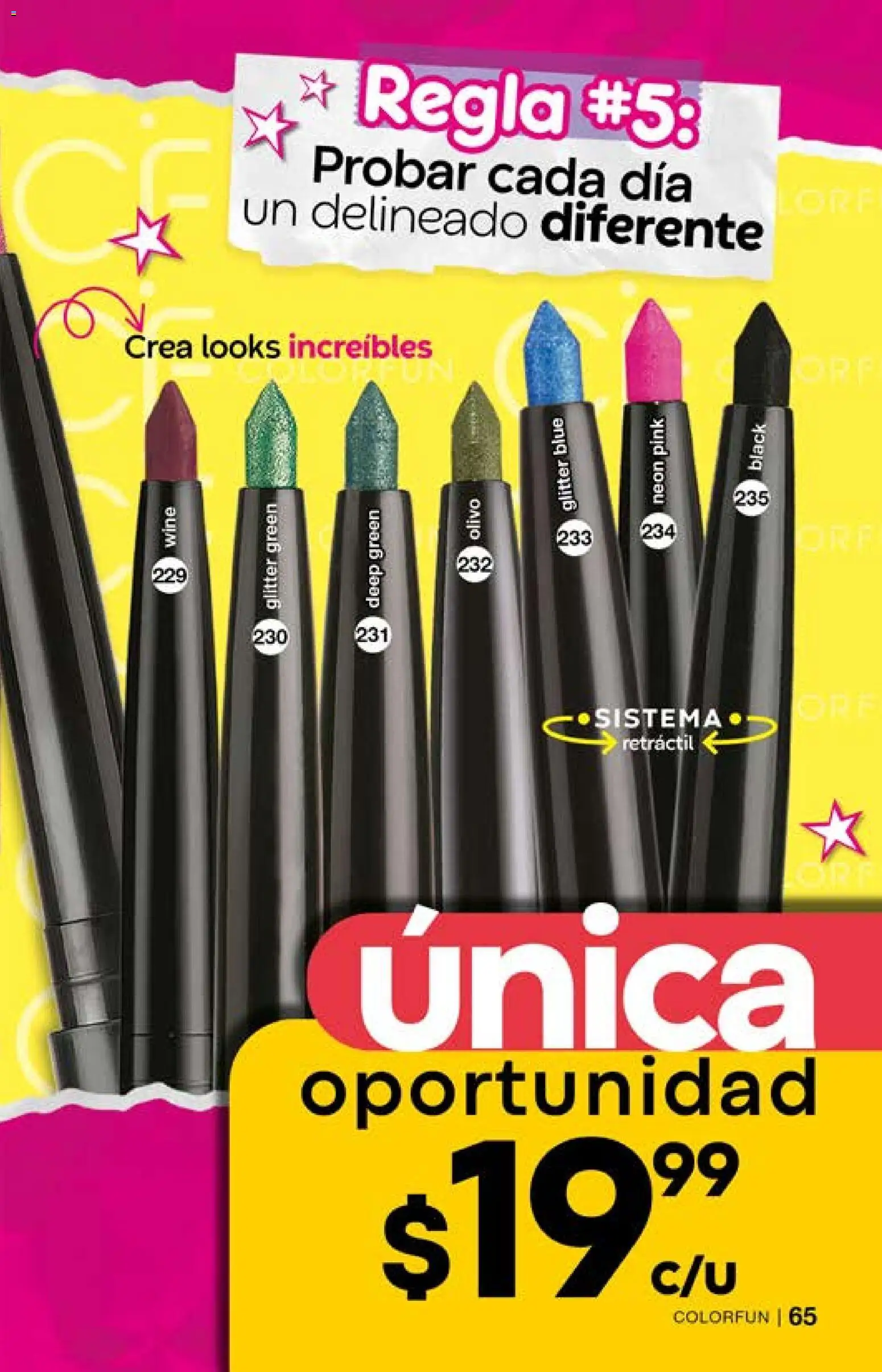Nuevas ofertas de Fuller válidas en toda la República Mexicana desde el 29.04.2026. ¡Encuentra las mejores ofertas en Fuller campaña 2 2026! | Página: 65 | Productos: Glitter