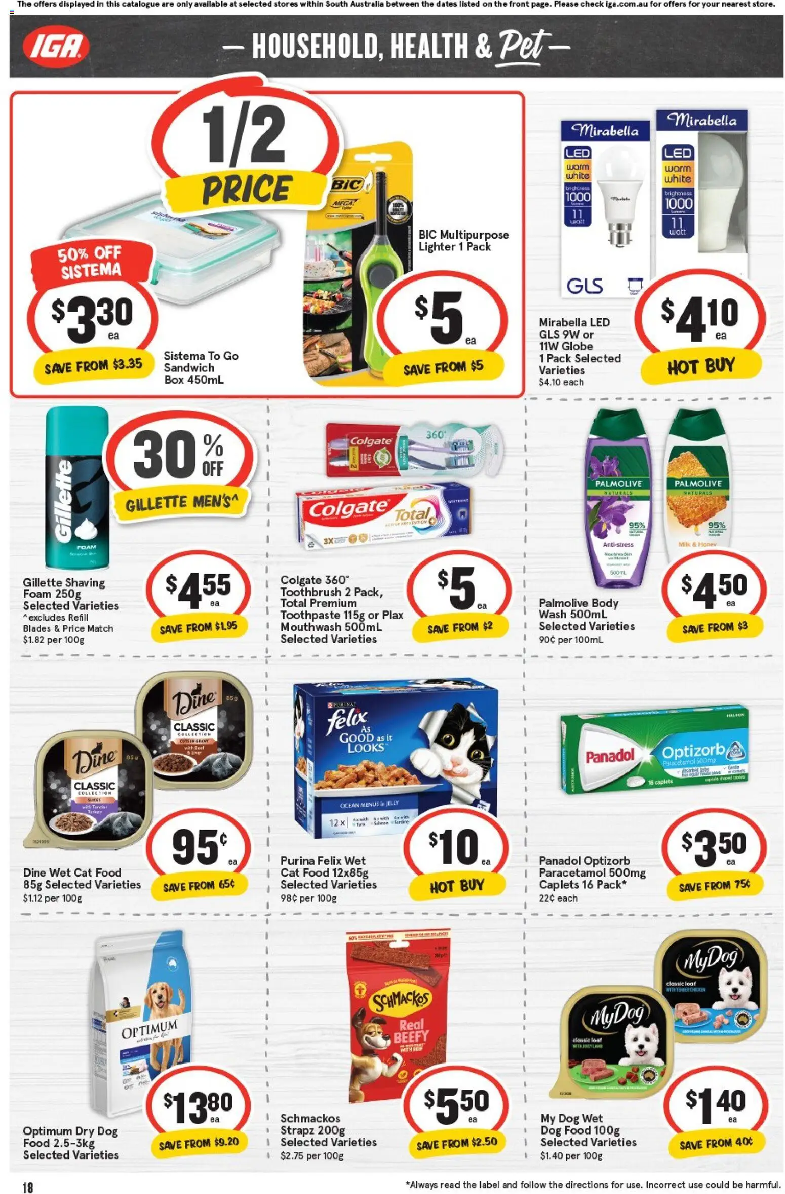 IGA catalogue - valid from 29.10.2025 | Page: 14 | Products: Box, Milk, Dog food, Multipurpose