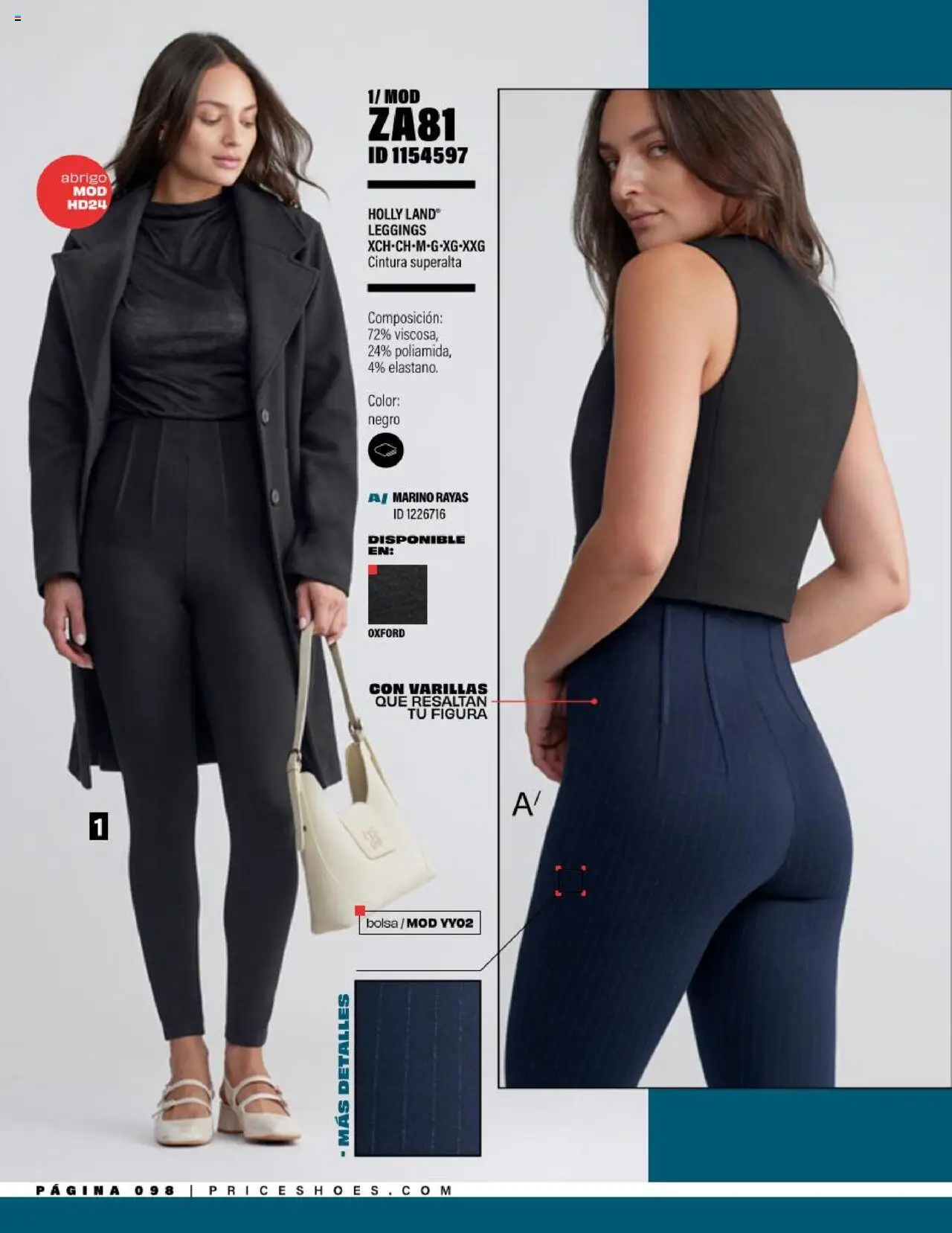 Nuevas ofertas de Price Shoes válidas en toda la República Mexicana desde el 05.08.2025. ¡Encuentra las mejores ofertas en Price Shoes - Catálogo Jeans ! | Página: 98 | Productos: Abrigo, Leggings, Bolsa