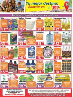 Vista previa de Casa Ley folleto Tepic, nuevo folleto de la tienda, válido en México a partir del 30.03.2026