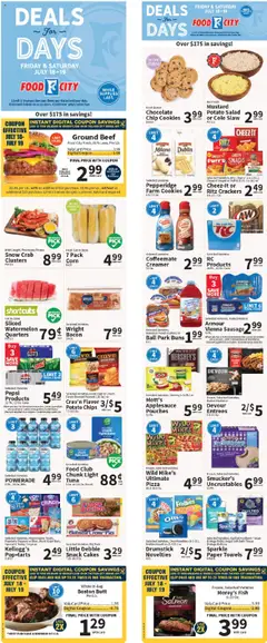 Preview of Food City weekly ads valid from 16.07.2025