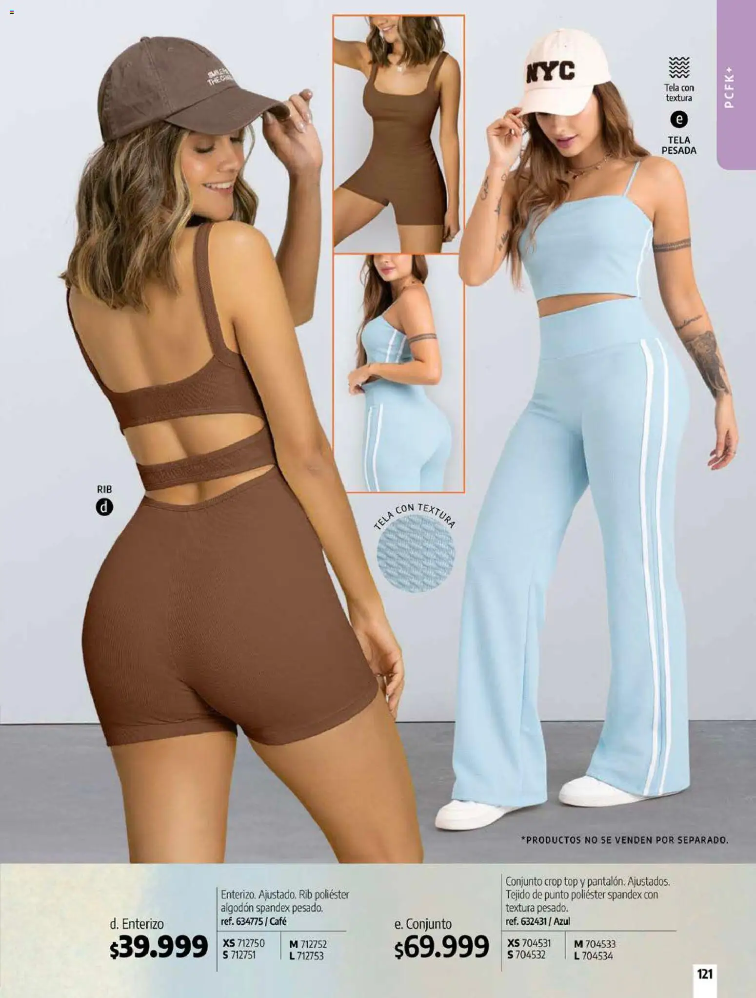 Pacifika revista - valida desde el 15.05.2026 | Página: 121 | Productos: Algodón, Top, Conjunto, Enterizo