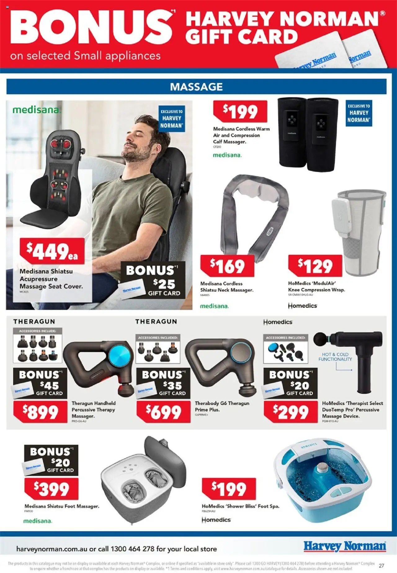 Harvey Norman catalogue - valid from 18.10.2025 | Page: 27 | Products: Compression, Accessories