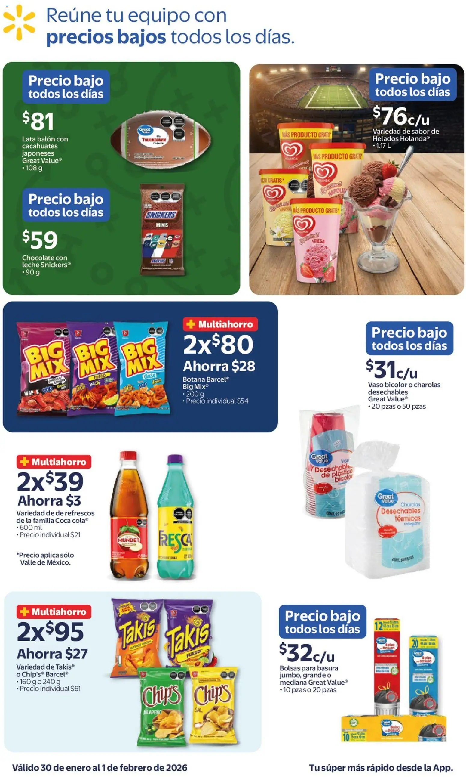 Nuevas ofertas de Walmart válidas en toda la República Mexicana desde el 30.01.2026. ¡Encuentra las mejores ofertas en Walmart catálogo Ofertas! | Página: 5