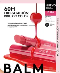 Catálogo Ésika Campaña 4 válido desde el 15.02.2026 | Página: 3 | Productos: Brillo, Bálsamo, Cerezas, Aceite