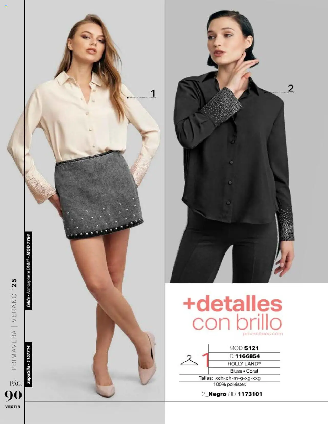 Nuevas ofertas de Price Shoes válidas en toda la República Mexicana desde el 19.02.2025. ¡Encuentra las mejores ofertas en Price Shoes catálogo Vestir Pri-Ver 2025! | Página: 92 | Productos: Brillo