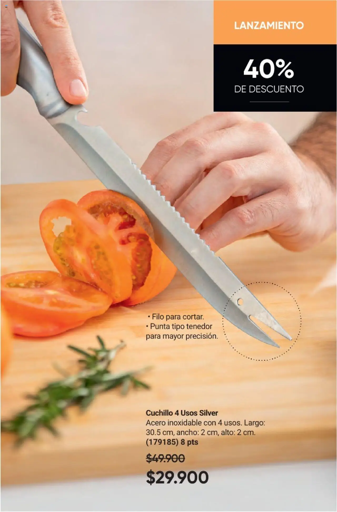 Avon revista - valida desde el 18.06.2025 | Página: 14 | Productos: Tenedor, Cuchillo