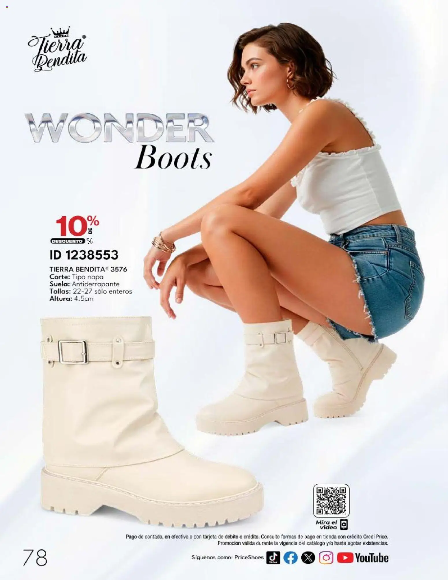 Nuevas ofertas de Price Shoes válidas en toda la República Mexicana desde el 20.03.2026. ¡Encuentra las mejores ofertas en Price Shoes catálogo 10 Pagos Sin Intereses! | Página: 78 | Productos: Video