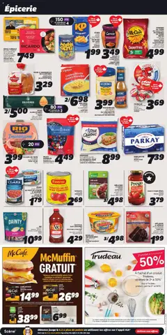 Preview of IGA weekly flyer / circulaire from shop IGA valid from 16.10.2025 | Page: 9 | Products: Noodles, Pasta, Potatoes, Coffee