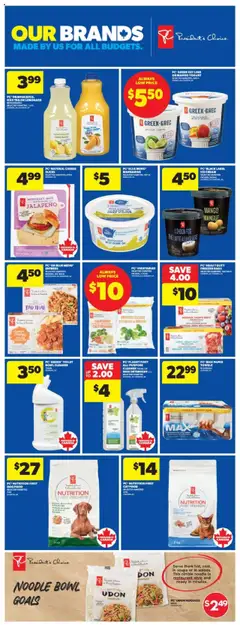 Real Canadian Superstore flyer valid from 11.09.2025 | Page: 18 | Products: Tea, Cheese, Oil, Chicken