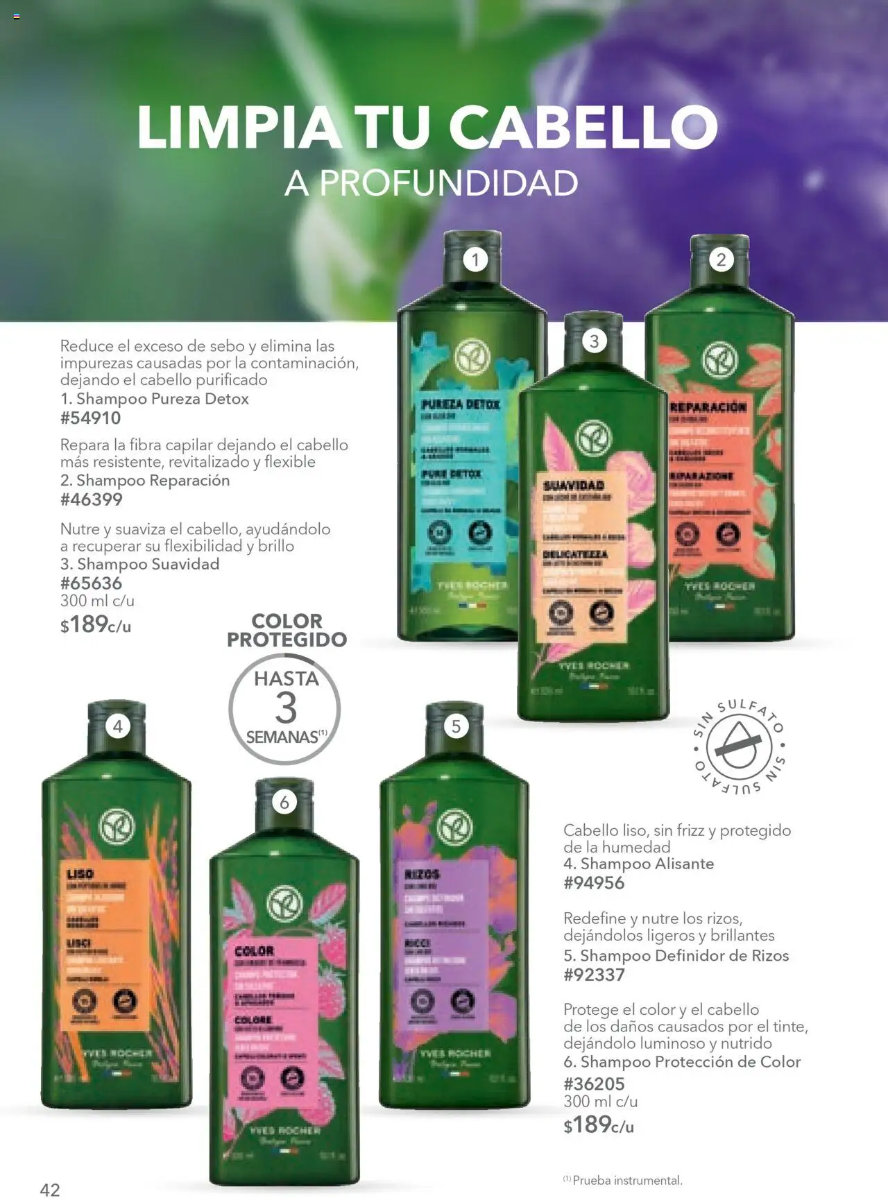 Nuevas ofertas de Yves Rocher válidas en toda la República Mexicana desde el 18.09.2025. ¡Encuentra las mejores ofertas en Yves Rocher - Campaña 13 2025! | Página: 42 | Productos: Brillo, Flexible