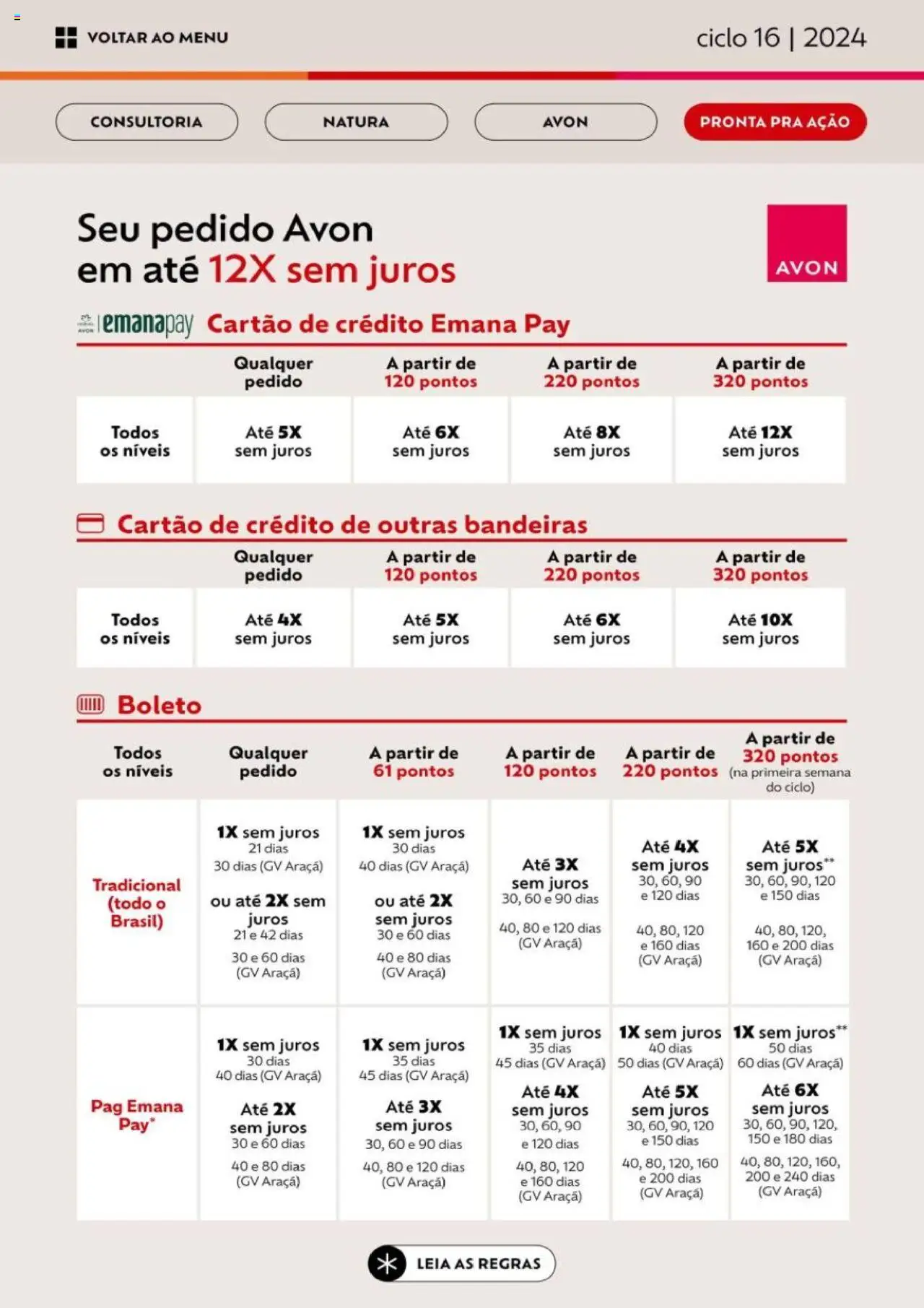 Avon Folheto - válido de 26.09.2025 | Página: 95