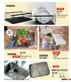 Vista previa de Cklass catálogo Rebajas Navideñas Calzado, nuevo folleto de la tienda, válido en México a partir del 30.11.2025 | Página: 622 | Productos: Escurridor, Vasos, Tapete