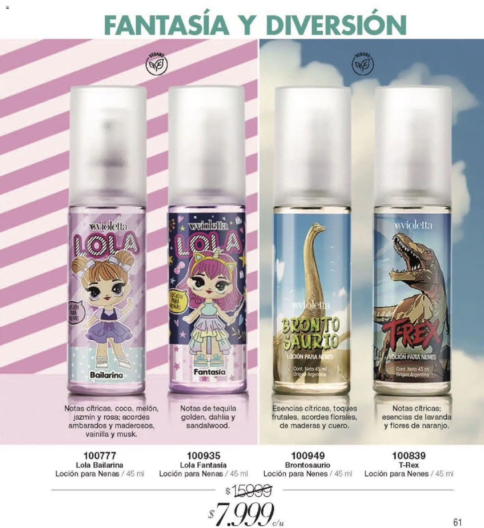 Violetta - Violetta Cosméticos │ válido desde el 09.03.2026 | Página: 410 | Productos: Loción, Esencias