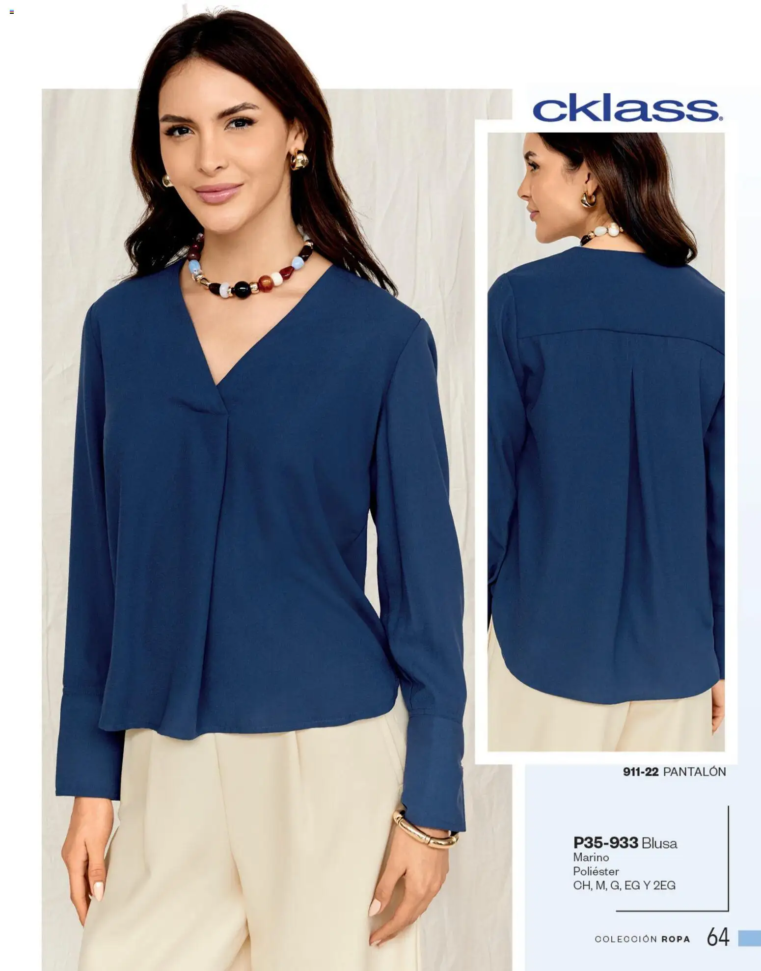 Nuevas ofertas de Cklass válidas en toda la República Mexicana desde el 05.03.2026. ¡Encuentra las mejores ofertas en Cklass catálogo Complemento Verano Ropa! | Página: 65 | Productos: Blusa, Ropa