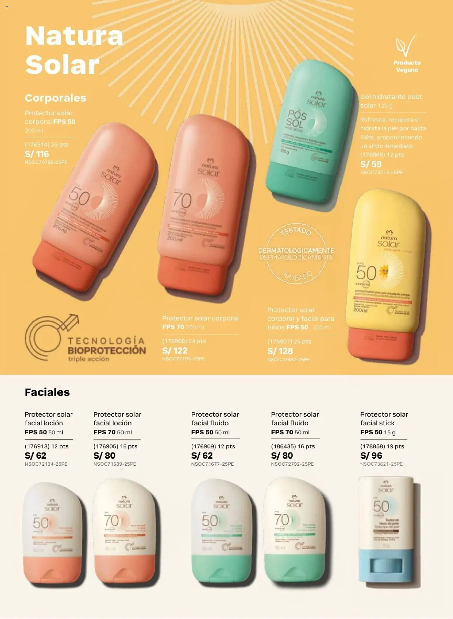 Catálogo Natura válido desde 31.03.2026 | Página: 147 | Productos: Protector solar