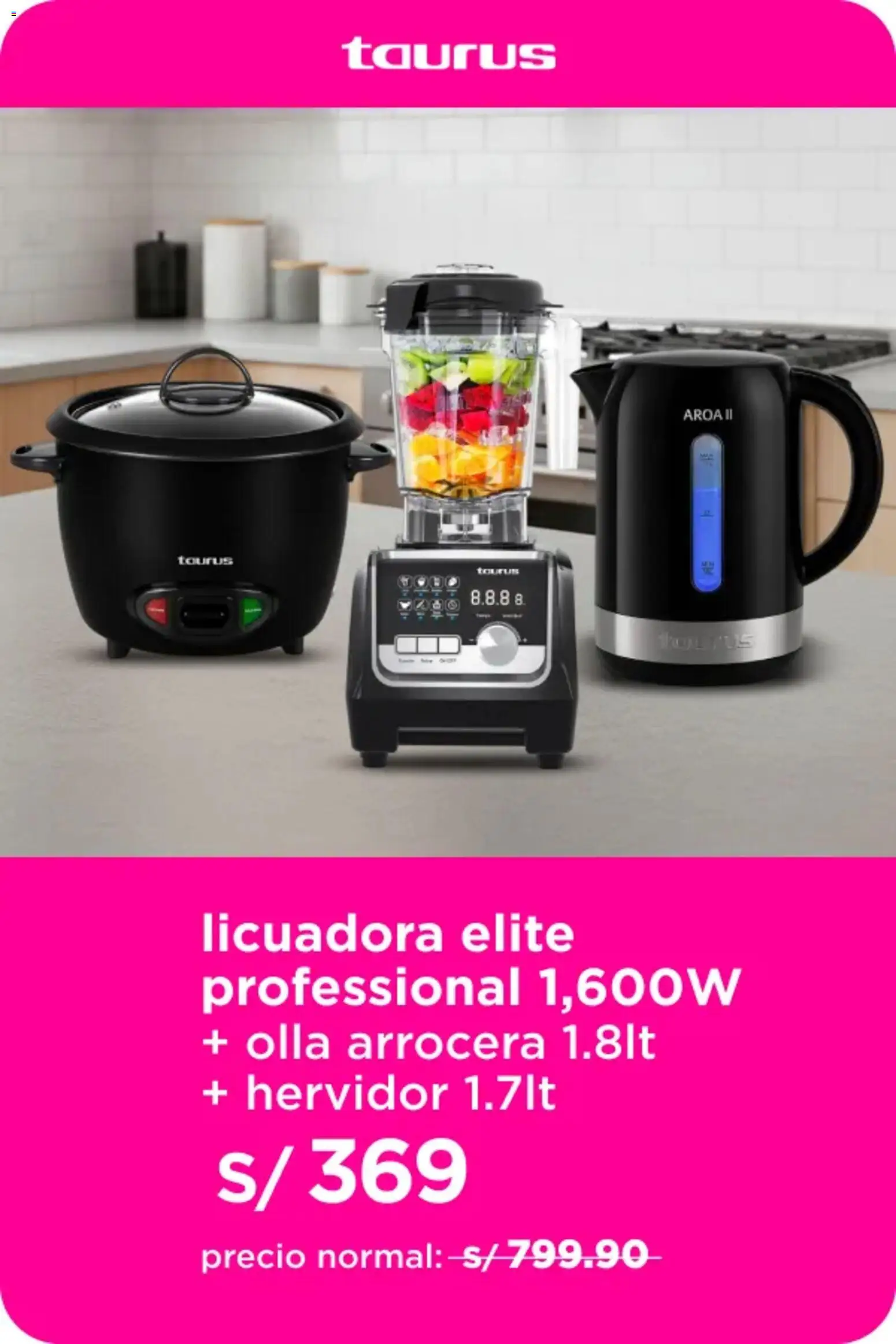 Catálogo Ripley válido desde 10.11.2025 | Página: 1 | Productos: Hervidor, Licuadora