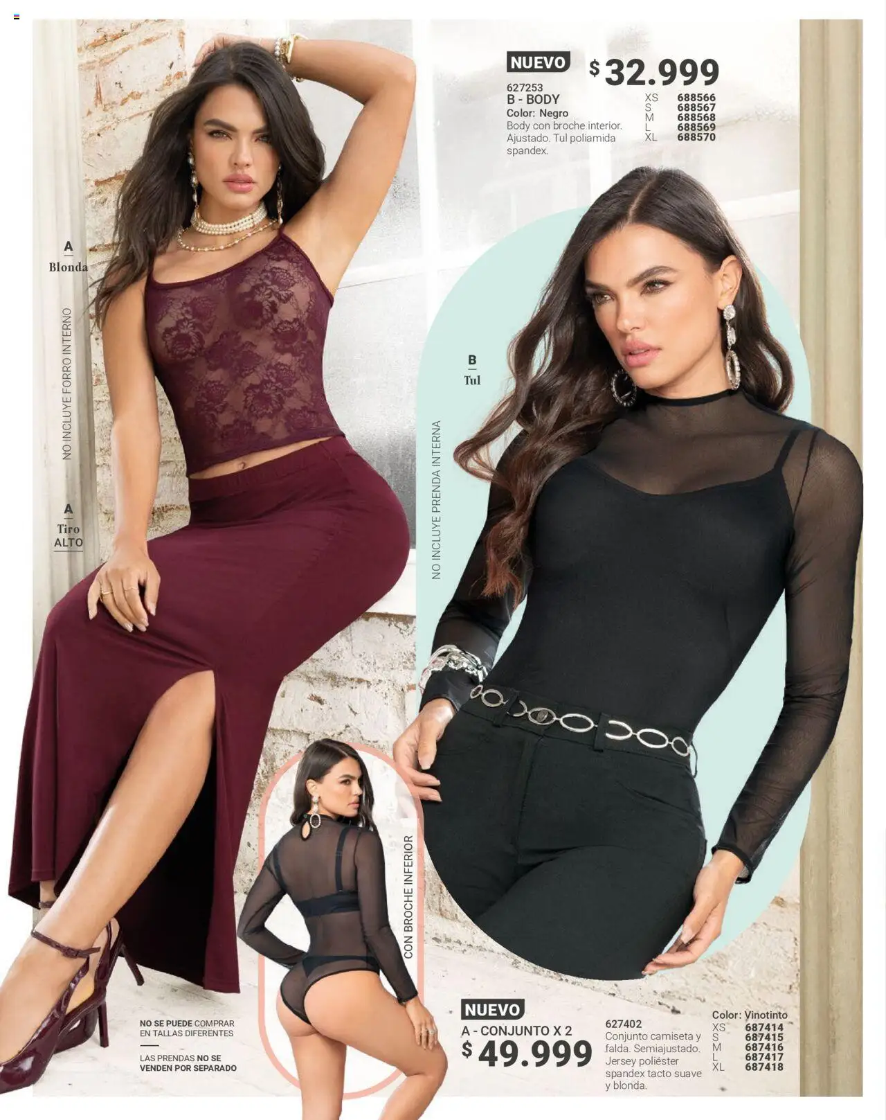 Carmel revista - valida desde el 01.12.2025 | Página: 42 | Productos: Body, Camiseta, Conjunto