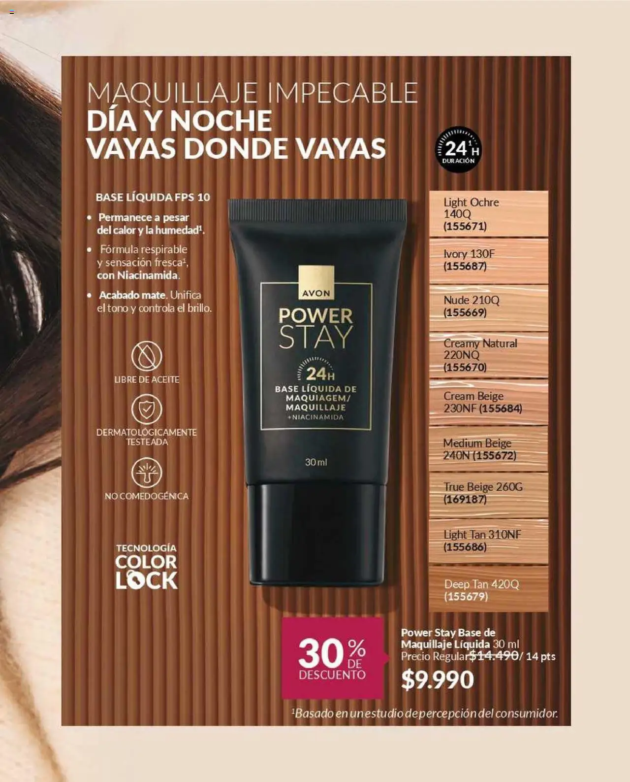 Catálogo Avon Campaña 12 │ válido desde el 22.07.2025 | Página: 8 | Productos: Maquillaje, Base, Aceite, Base de maquillaje