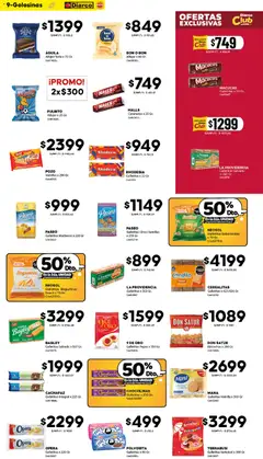 Vista previa Diarco - Ofertas Diarco Barrio válido desde el 13.04.2026 | Página: 9 | Productos: Semillas, Chocolate, Pizza, Alfajor