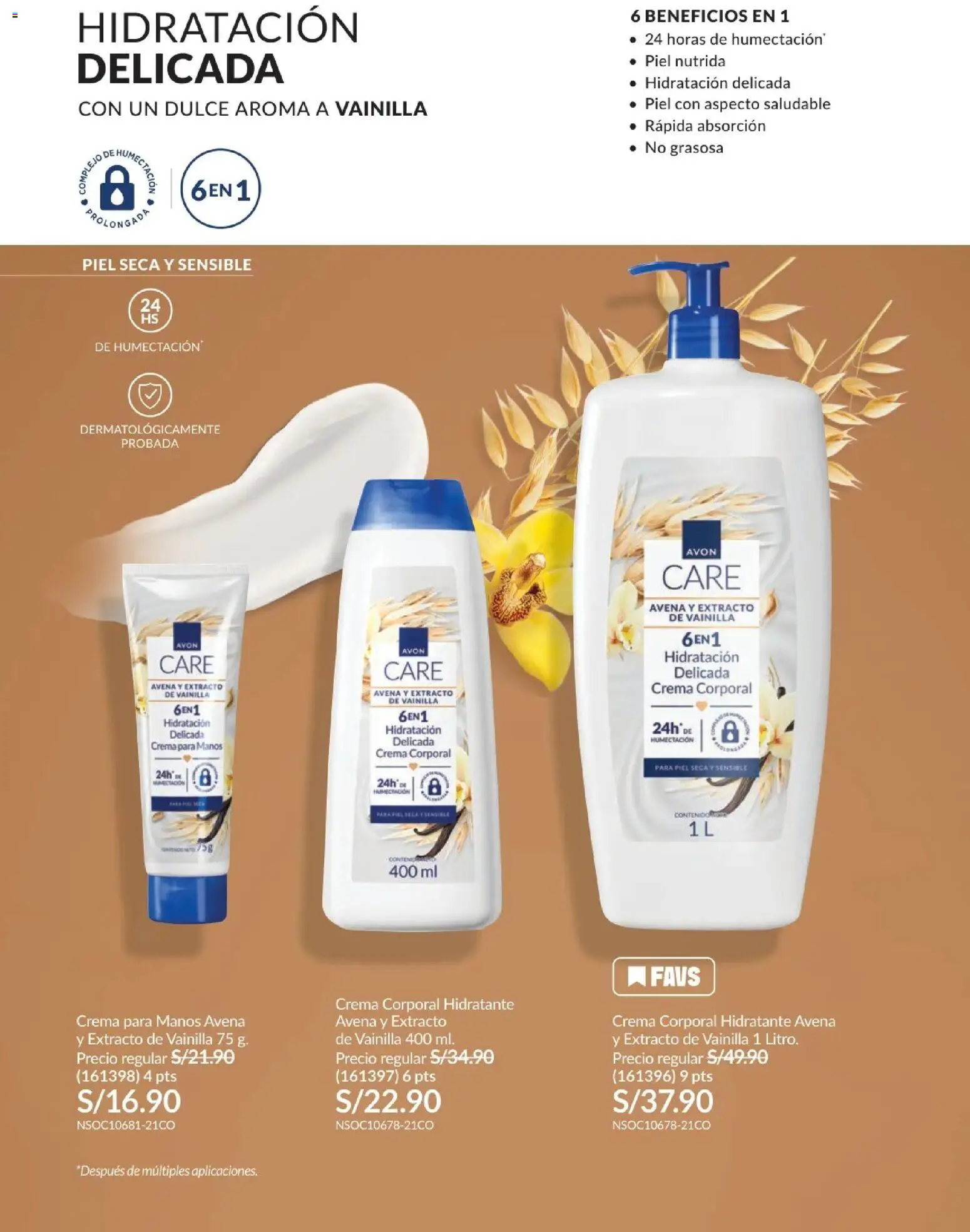 Catálogo Avon válido desde 21.04.2026 | Página: 151 | Productos: Crema, Avena