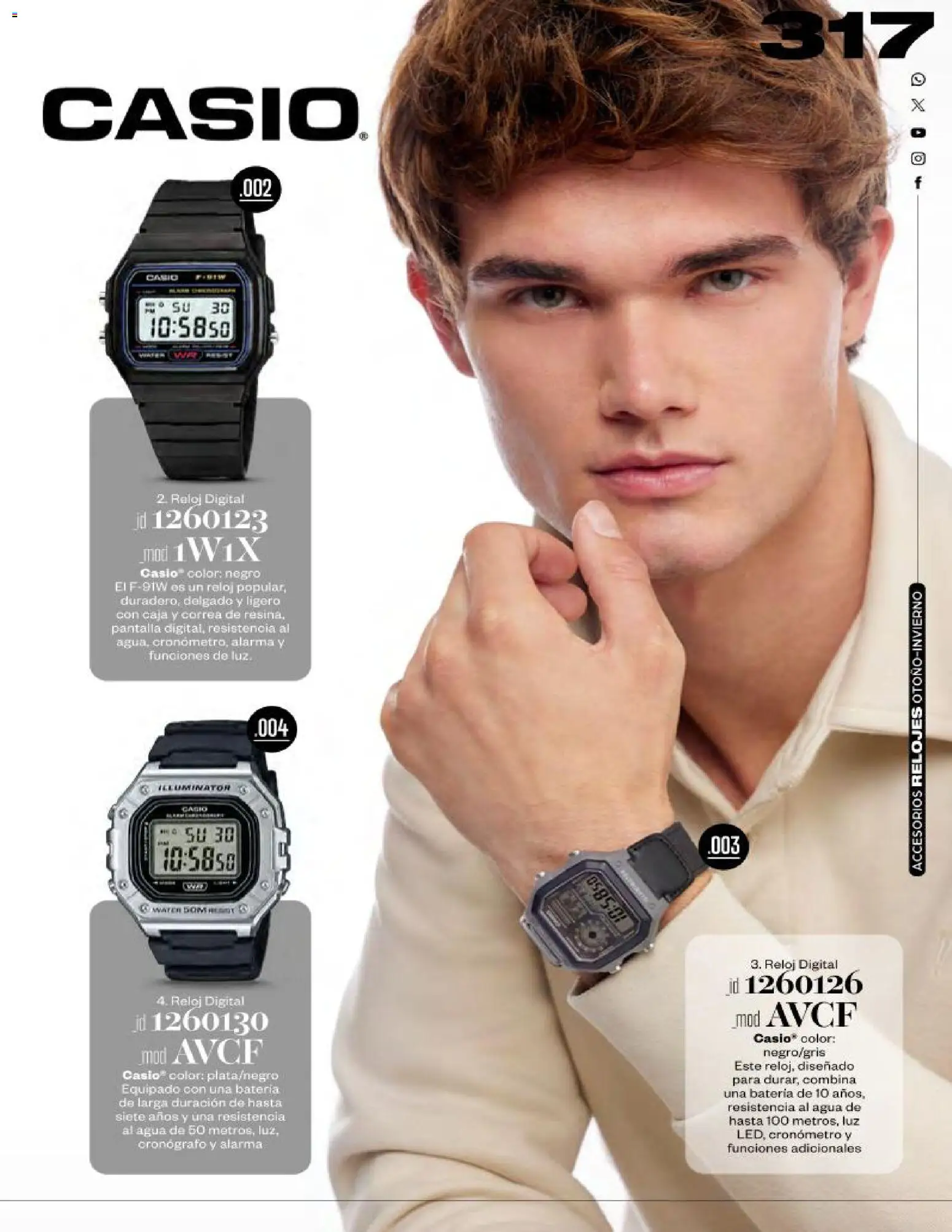 Nuevas ofertas de Price Shoes válidas en toda la República Mexicana desde el 03.11.2025. ¡Encuentra las mejores ofertas en Price Shoes catálogo Accesorios! | Página: 317 | Productos: Agua, Alarma, Batería, Reloj