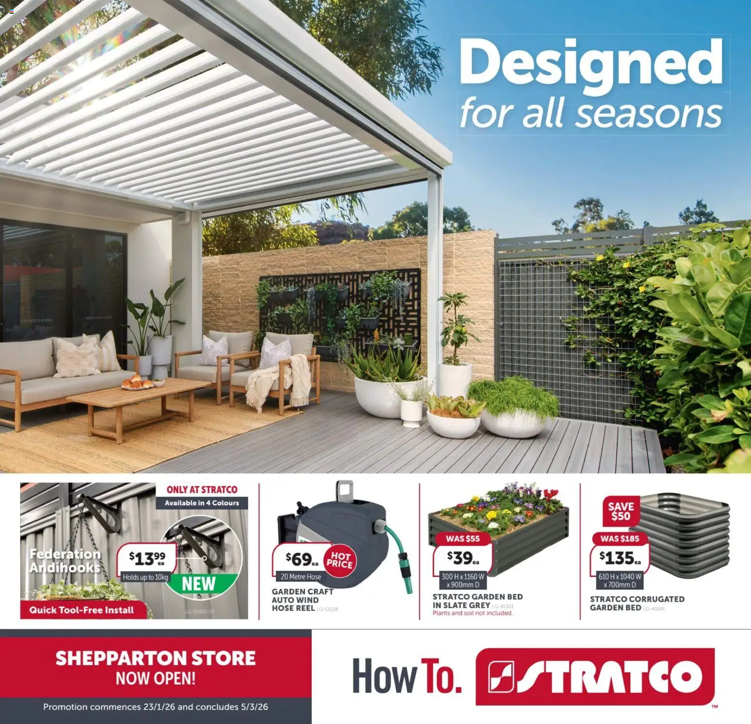 Stratco catalogue - valid from 23.01.2026 | Page: 1 | Products: Soil, Bed