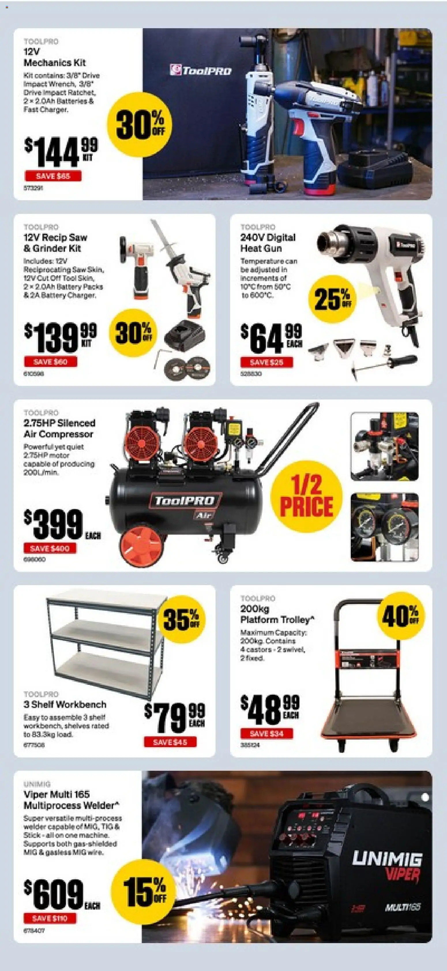 Supercheap Auto catalogue - valid from 21.01.2026 | Page: 35 | Products: Shelf, Trolley, Batteries, Digital