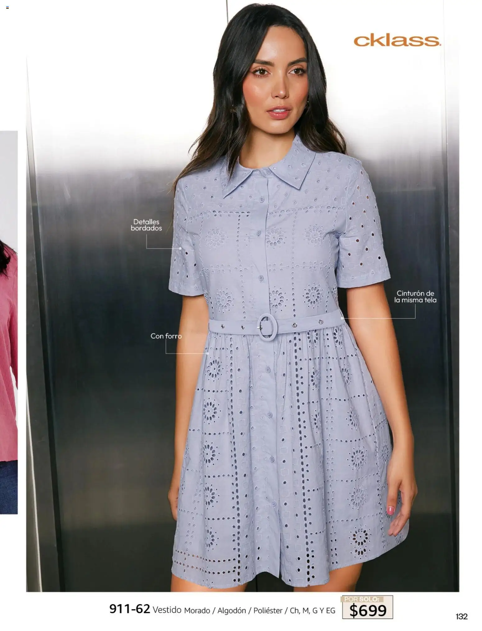 Nuevas ofertas de Cklass válidas en toda la República Mexicana desde el 02.01.2026. ¡Encuentra las mejores ofertas en Cklass catálogo Primavera! | Página: 139 | Productos: Cinturón, Algodón, Vestido