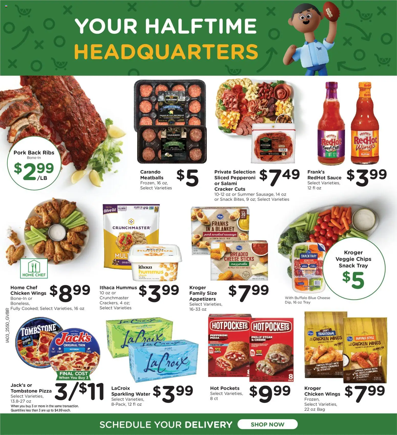 Kroger Ad - valid from 14.01.2026 | Page: 5 | Products: Oil, Pizza, Pork, Bag