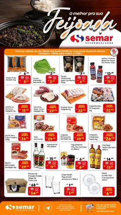 Semar Supermercado ofertas Feijoada  - Pré-Visualização do folheto da loja Semar Supermercado, válido de 28.04.2026