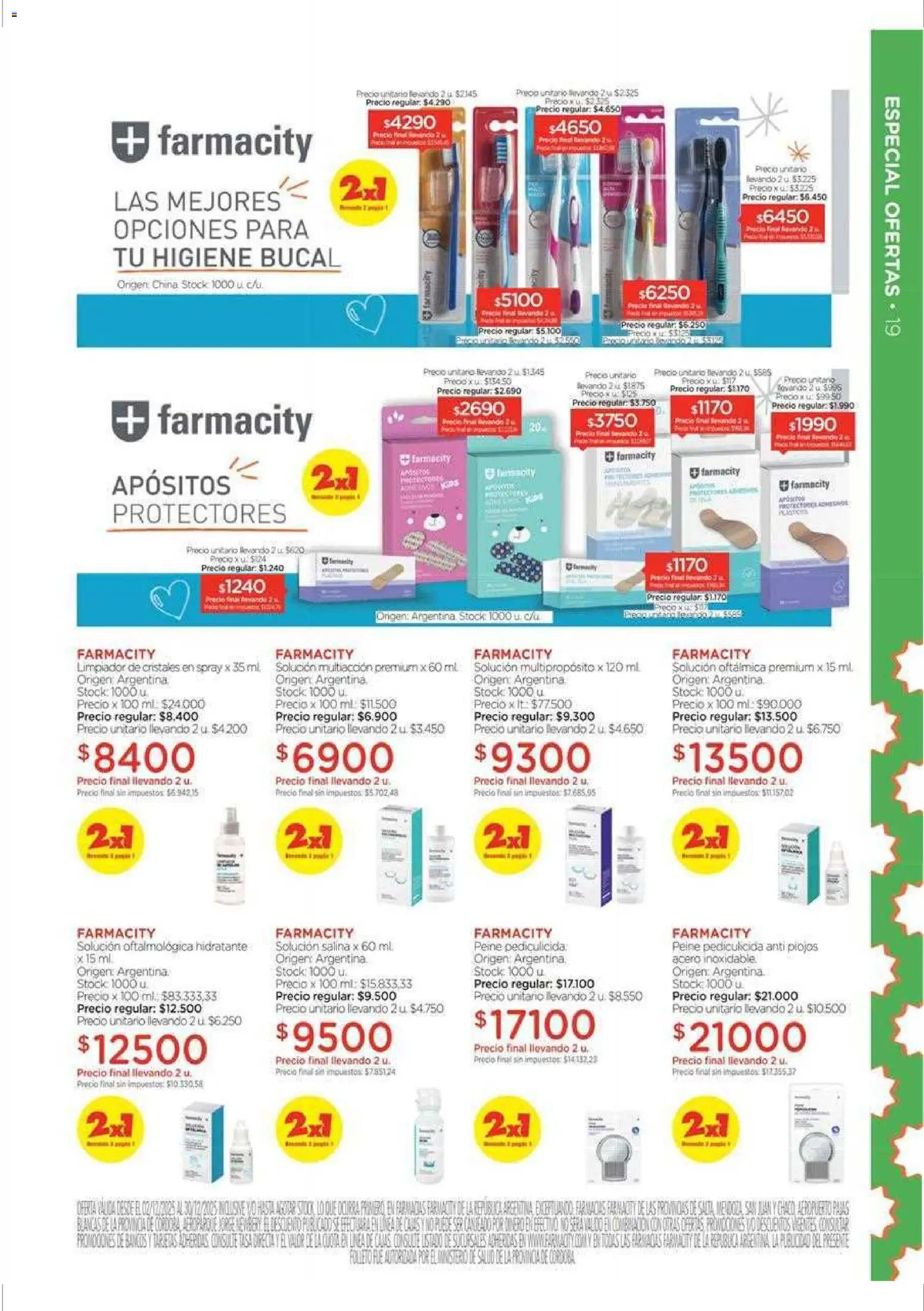 Farmacity catálogo │ válido desde el 02.12.2025 | Página: 19 | Productos: Peine