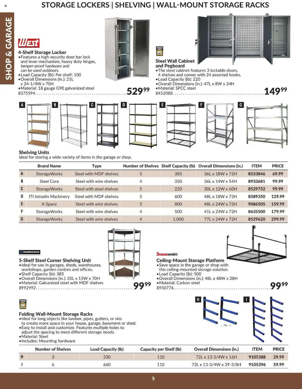 Princess Auto flyer valid from 16.04.2025 | Page: 7 | Products: Shelf, Cabinet