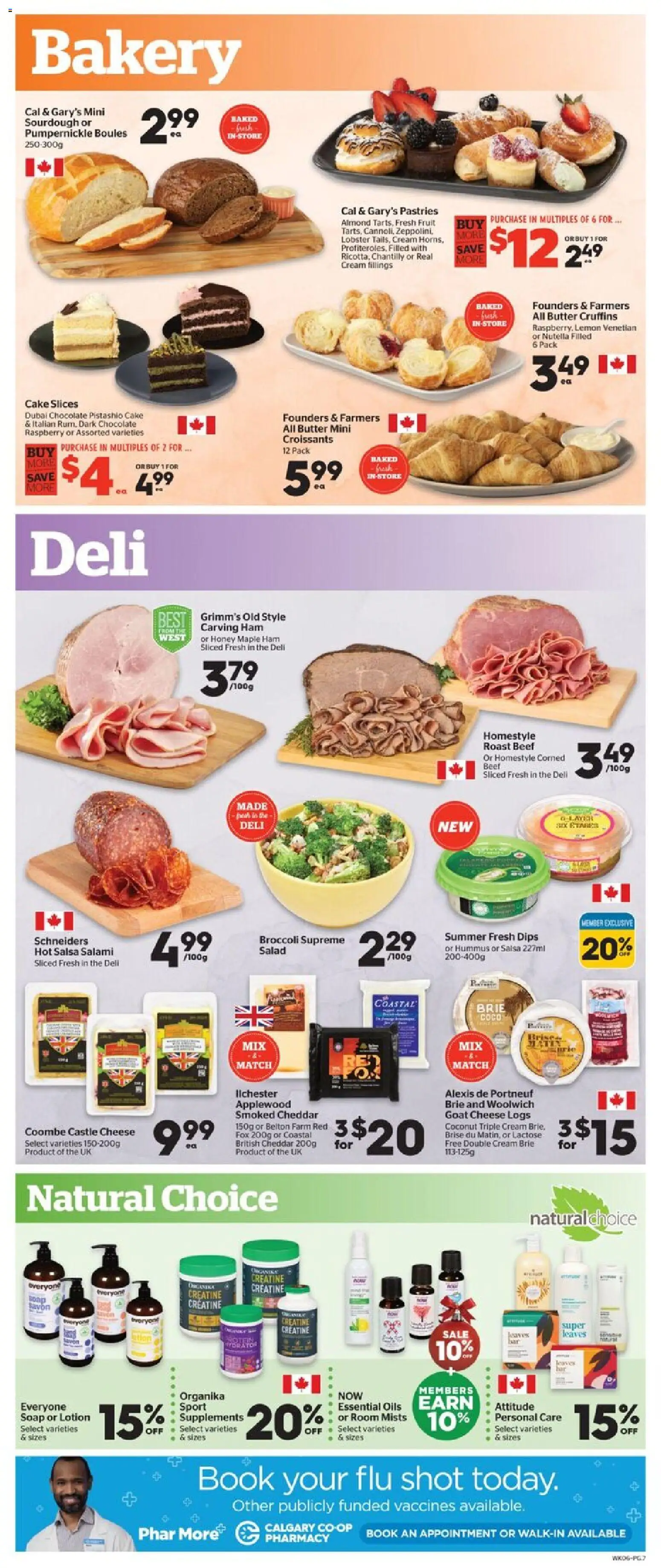 Calgary Co-op flyer valid from 11.12.2025 | Page: 8 | Products: Beef, Cream, Soap, Chocolate