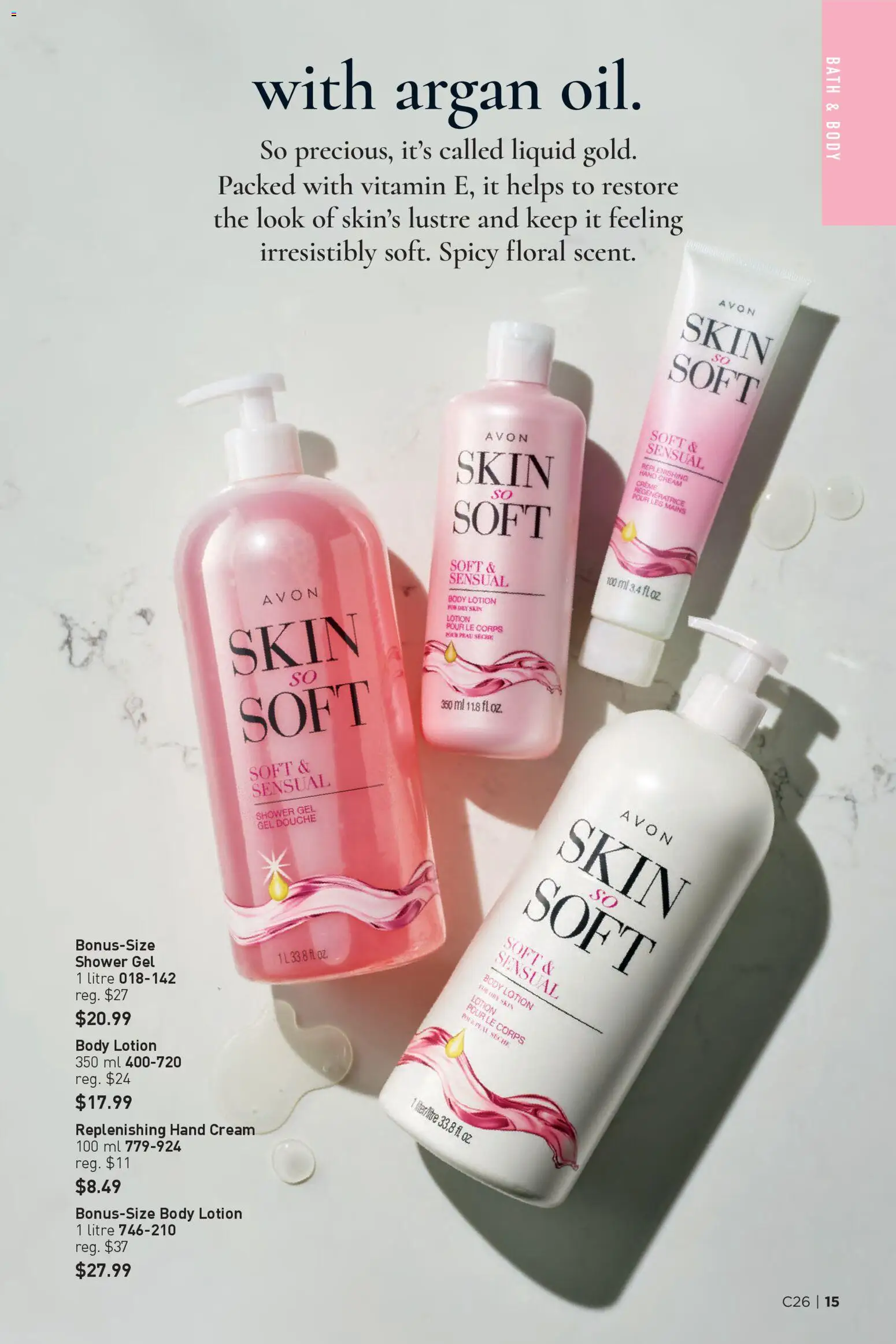 Avon flyer valid from 18.12.2025 | Page: 15 | Products: Cream, Body lotion, Hand cream, Shower