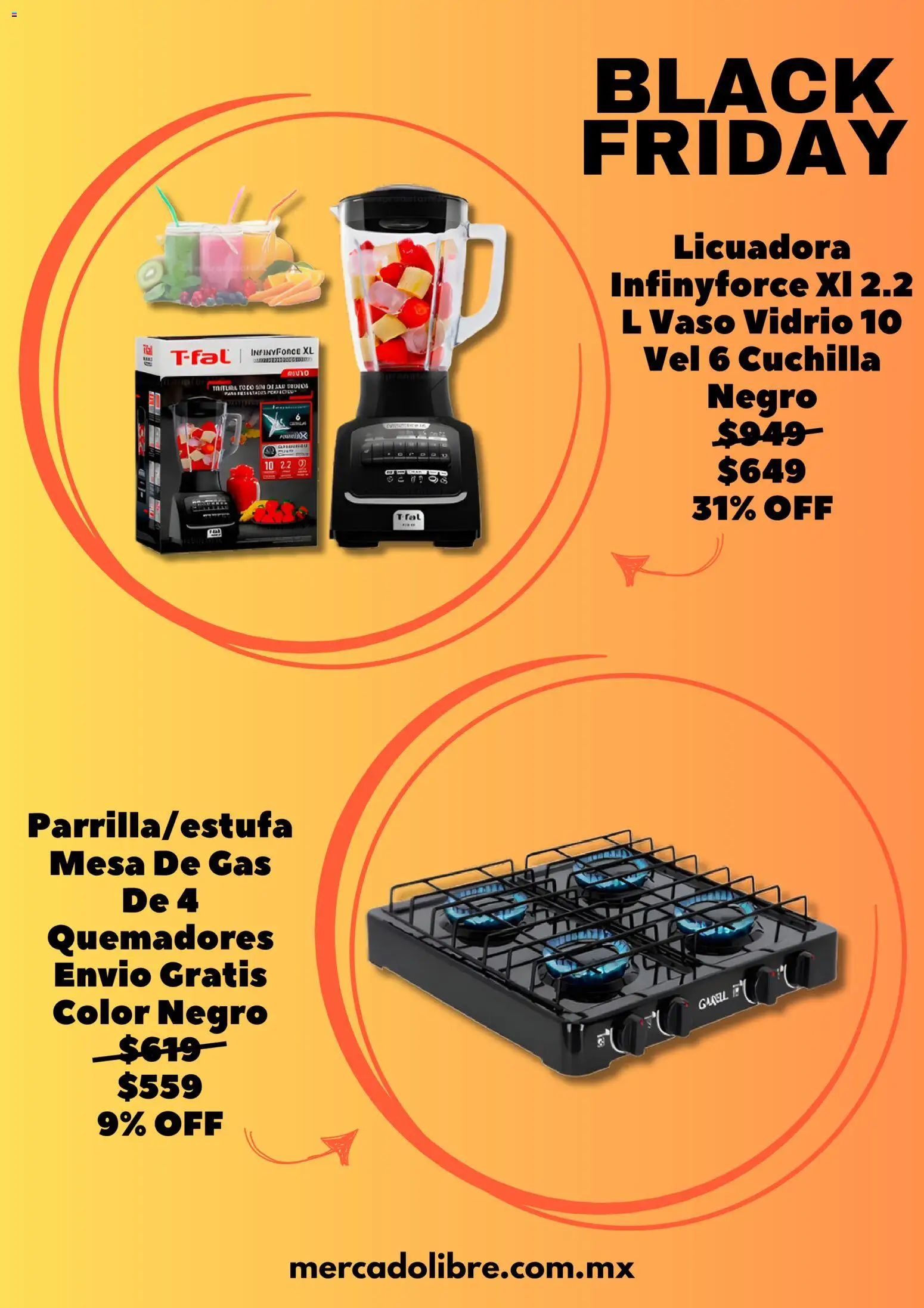 Nuevas ofertas de Mercado Libre válidas en toda la República Mexicana desde el 25.11.2025. ¡Encuentra las mejores ofertas en Mercado Libre Black Friday! | Página: 3 | Productos: Licuadora, Mesa