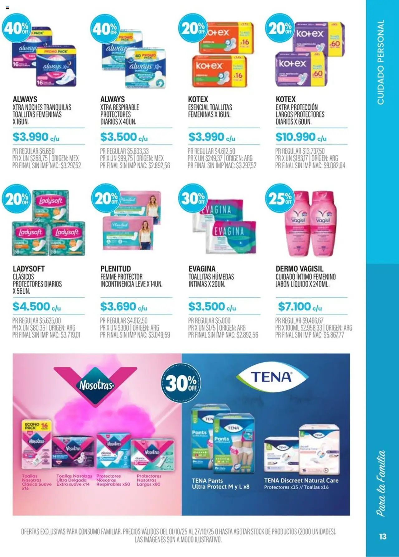 Pigmento catálogo │ válido desde el 01.10.2025 | Página: 13 | Productos: Jabón líquido, Toallitas húmedas, Jabón, Toallitas femeninas
