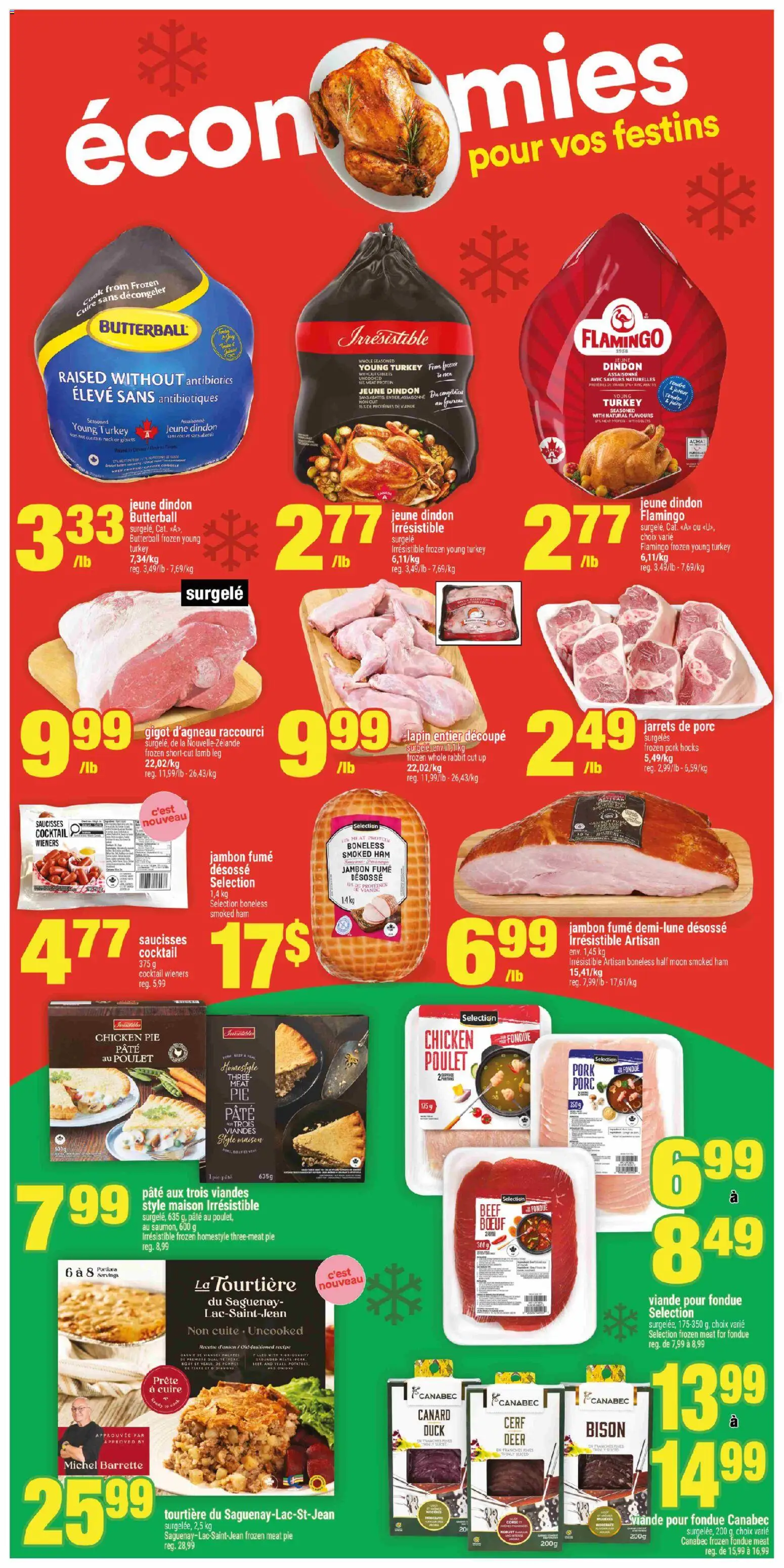 Super C flyer valid from 25.12.2025 | Page: 6 | Products: Turkey, Ham, Chicken, Pork