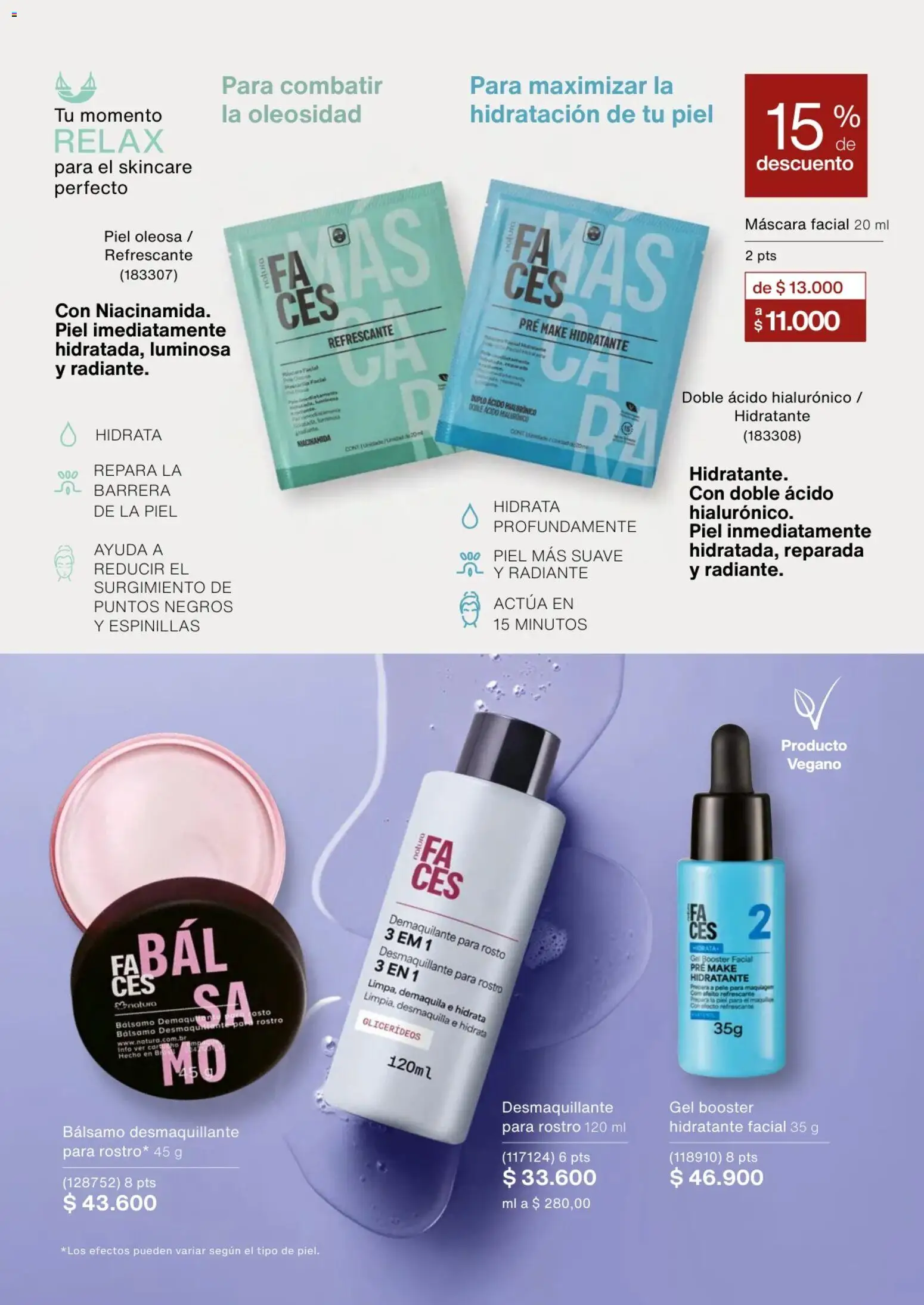 Natura revista - valida desde el 02.01.2026 | Página: 89 | Productos: Bálsamo, Máscara, Desmaquillante