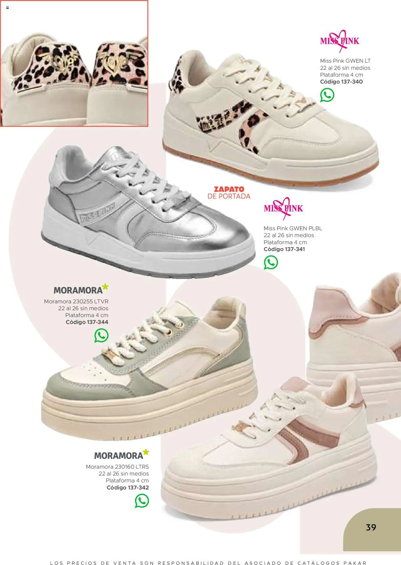 Nuevas ofertas de SC Pakar válidas en toda la República Mexicana desde el 24.07.2025. ¡Encuentra las mejores ofertas en SC Pakar - Catálogo Casual otoño / invierno! | Página: 39