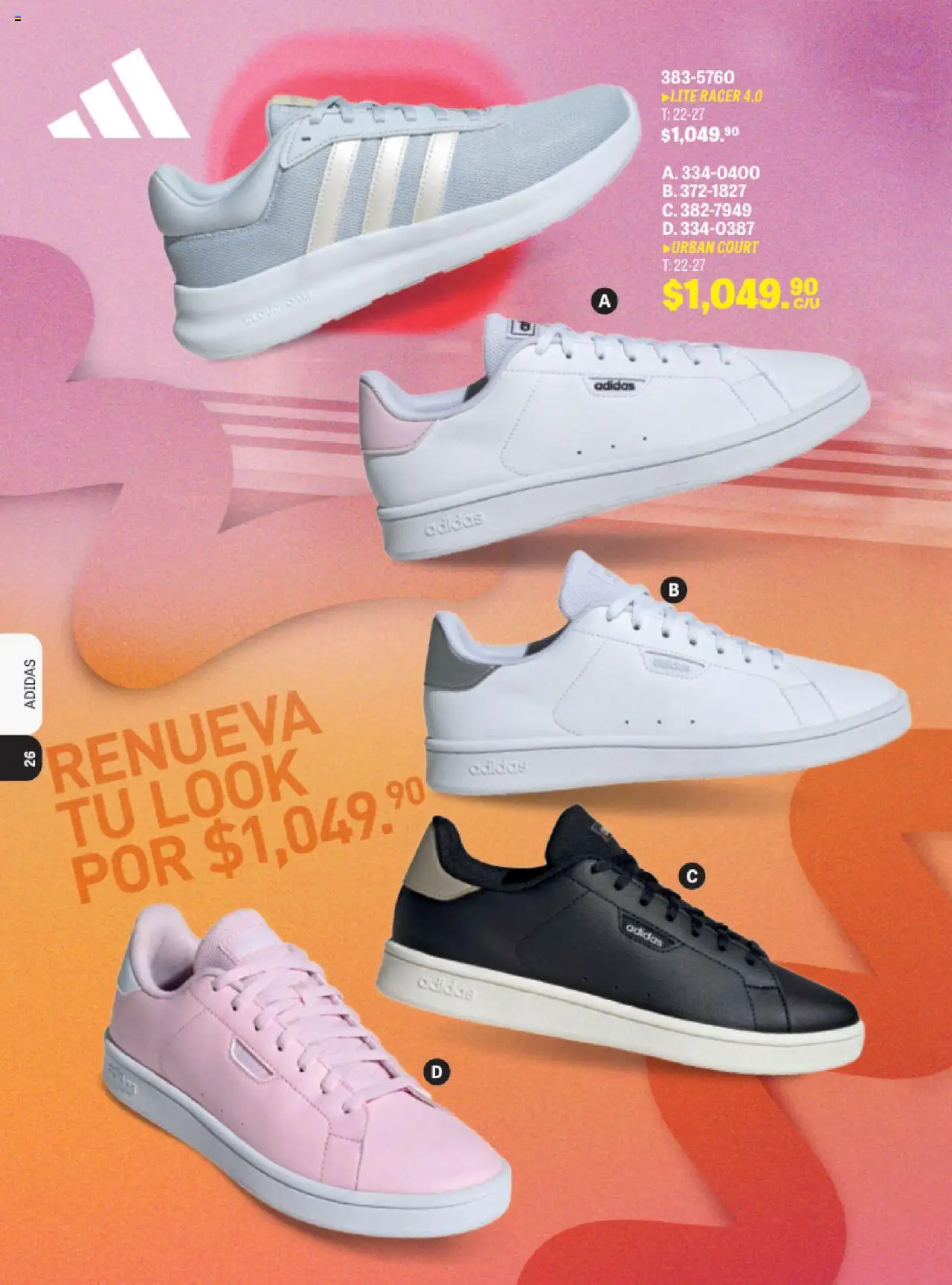 Nuevas ofertas de Andrea válidas en toda la República Mexicana desde el 13.08.2025. ¡Encuentra las mejores ofertas en Andrea - Catálogo Andrea Sport! | Página: 23