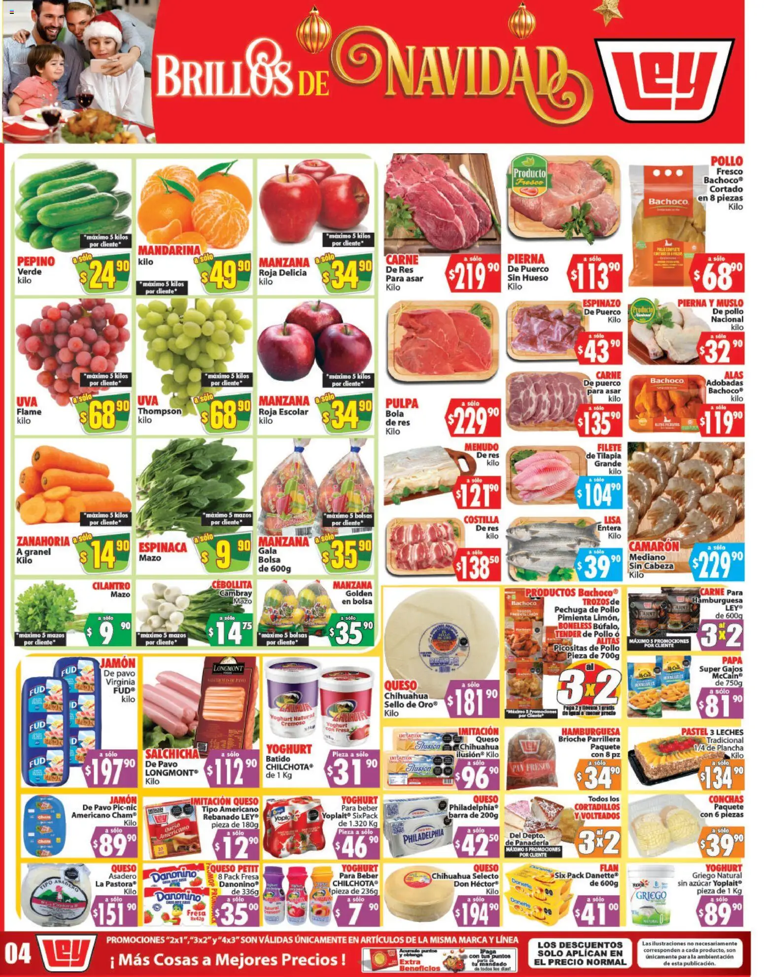 Nuevas ofertas de Casa Ley válidas en toda la República Mexicana desde el 06.11.2025. ¡Encuentra las mejores ofertas en Casa Ley folleto Autoservicio! | Página: 2 | Productos: Papa, Pimienta, Bolsa, Zanahoria