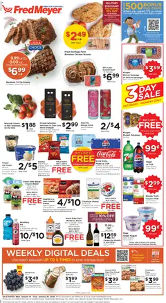 Preview of Fred Meyer weekly ads valid from 14.01.2026
