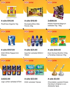 Vista previa de OXXO folleto, nuevo folleto de la tienda, válido en México a partir del 04.12.2025 | Página: 18 | Productos: Chocolate, Jugo, Almendra, Helado