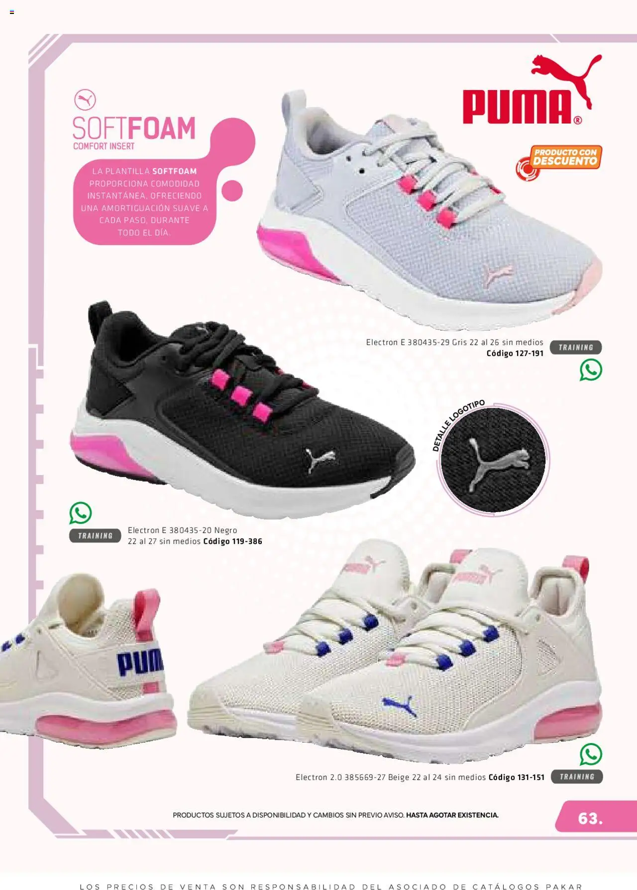 Nuevas ofertas de SC Pakar válidas en toda la República Mexicana desde el 06.03.2025. ¡Encuentra las mejores ofertas en SC Pakar catálogo Women! | Página: 63