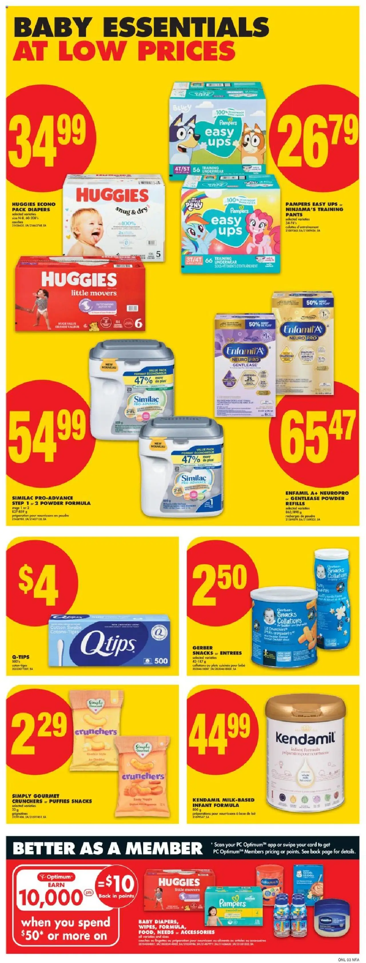 No Frills flyer valid from 16.10.2025 | Page: 9 | Products: PC, Powder, Pants, Underwear